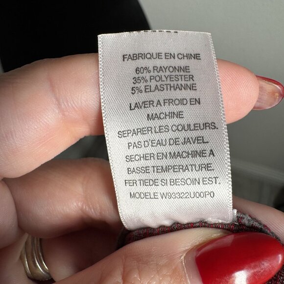 Guess Red Lace-Trim Racerback Tank Top Medium - Picture 6 of 9